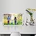 Boxalls 4x6 Inches Acrylic Picture Frames- 5 Pack, Desktop Frameless Photo Frames with Magnetic, Double Sided Transparent (5 Pack)