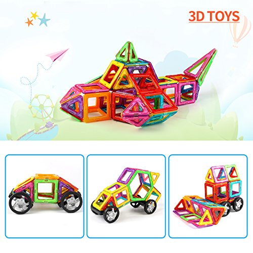 5 AMOSTING+Educational+Toddlers+Magnetic+Building