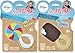 Little Toader - Baby Teether Toys – Appe-TEETHERS LOL! Sucker and Ice Cream U Scream combo pack candy teether - For Teething Infants and Toddlers (newborn and 3+ Month)