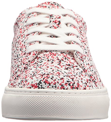 Katy Perry Women's The Sprinkle Sneaker, red/multi, 8.5 Medium US