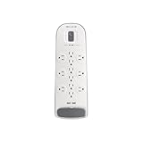 Belkin 12-Outlet Surge Protector Power Strip with USB and 6-Foot Power Cord (BV112050-06)