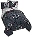Jay Franco Marvel Black Panther Wakanda Twin Comforter - Super Soft Kids Reversible Bedding - Fade Resistant Polyester Microfiber Fill (Official Marvel Product)