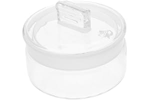 OUNONA Glass Weighing Bottle for Lab Lab Bottle Ground Stopper for Chemistry Storage and Weighing