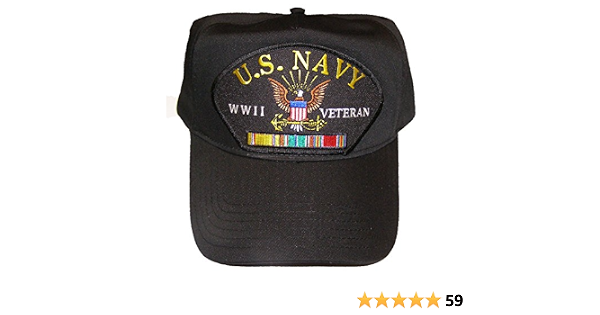 Amazon.com: U.S. NAVY WWII Veteran Hat 