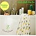 KloudBambu Hooded Baby Towel, Super Soft to Sensitive Skin, Ultra Absorbent, for Newborn, Infant, Toddler Girls and Boys, Lemon Print…