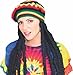 Rubies Rasta Wig Cap for Adults