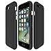 Toiko [X-Guard] iPhone6 Plus iPhone7 Plus Case iPhone 8 Plus Case Black Full Coverage Premium Two Layers Protection Resilient Shock Absorption