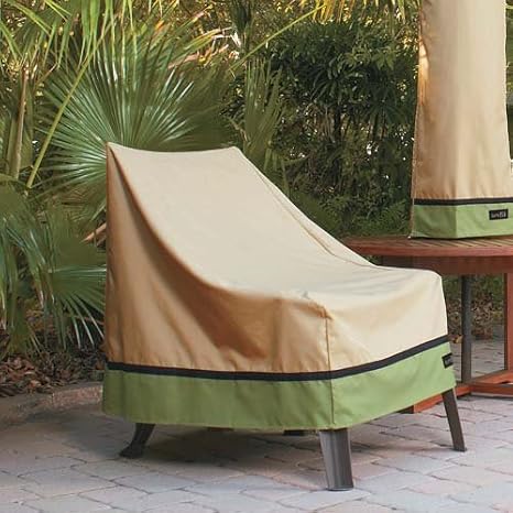 Mold And Mildew Resistant In Taupe Protect Your Patio Furniture Oversized Outdoor Sofa Cover