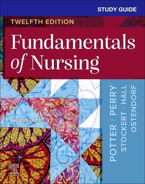 Study Guide for Fundamentals of Nursing: 9780323810364: Medicine