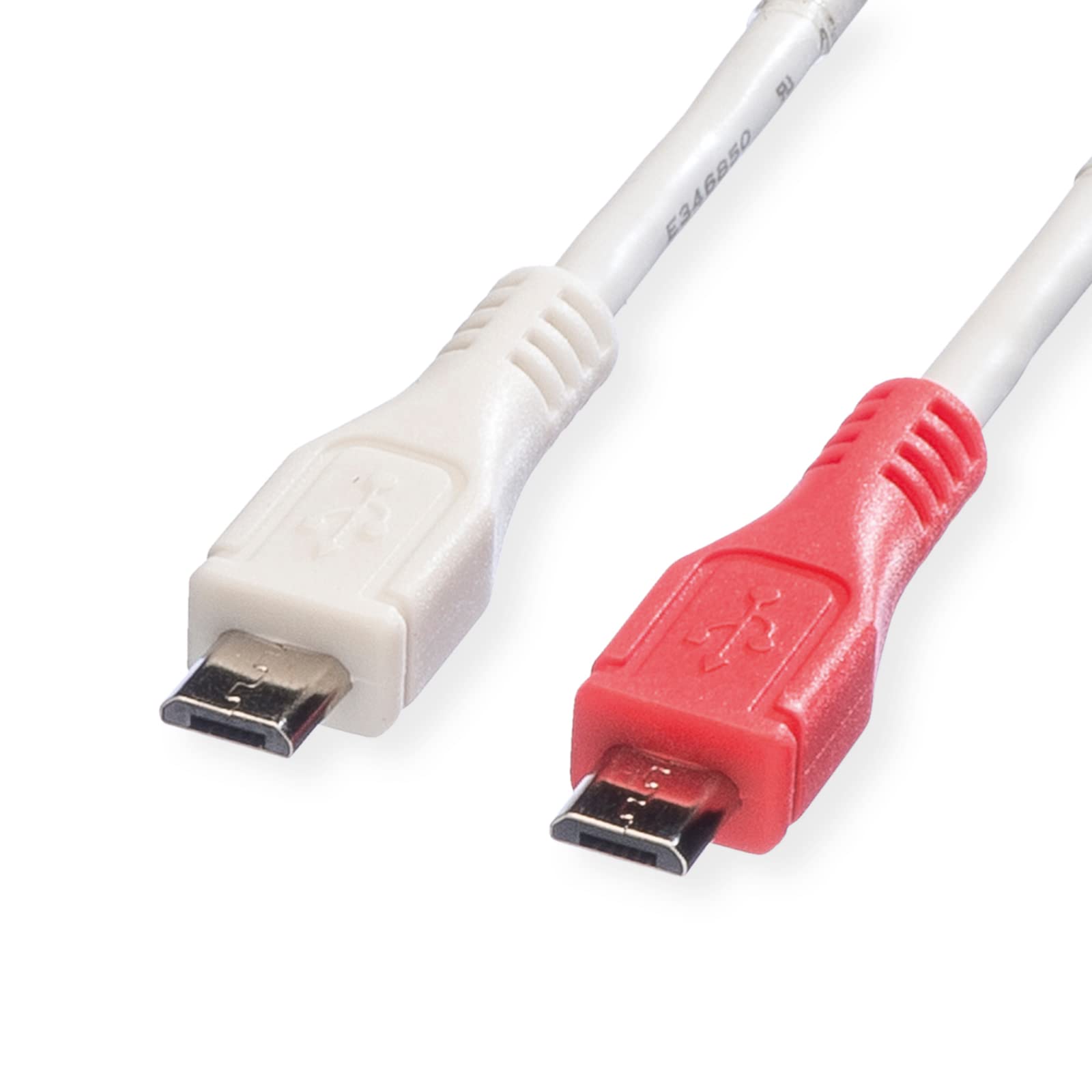Value USB 2.0 Charging Cable, Micro B - Micro B, M/M 0.3m - USB cables (Micro B - Micro B, M/M 0.3m)