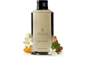 AromaPlan Hotel Scents ABU Dhabi 5 Fl Oz (148ml), Home Luxury Aroma & Hotel Fragrance Diffuser Oil- Hotel Diffuser Oil for Aromatherapy- USA Made, Bigger Bottle, Bolder Aroma & Longer Lasting