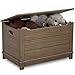 Delta Children Monterey Farmhouse Hope Chest Toy Box, Rustic Caramel