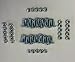 MURRAY / CRAFTSMAN /NOMA SNOWBLOWER HARDWARE KIT FOR 302565MA paddles 60 pieces .#GH45843 3468-T34562FD204461