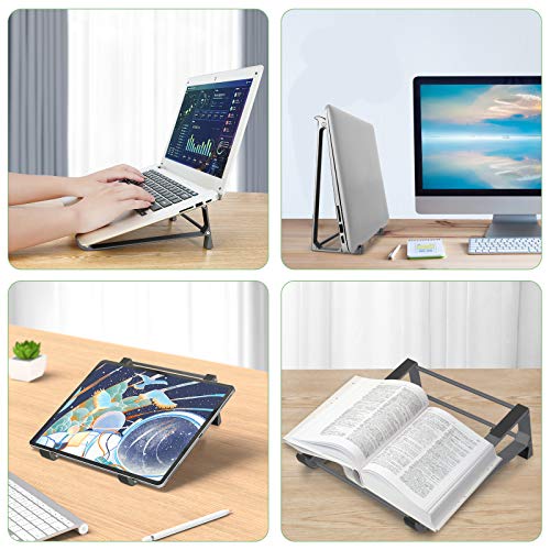 DK177 Laptop Stand,Aluminum Laptop Stand for Desk,Ventilated Ergonomic