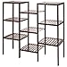 Barton Bamboo (9) Shelf Tier Plant Stand Shelf Flower Pots Holder Display Rack Utility Bathroom Rack Organizer Storage Rack Shelving, Antiquethumb 2
