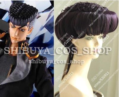 Amazon コスプレウィッグ ジョジョの奇妙な冒険 東方仗助 コスプレ 仮装 通販