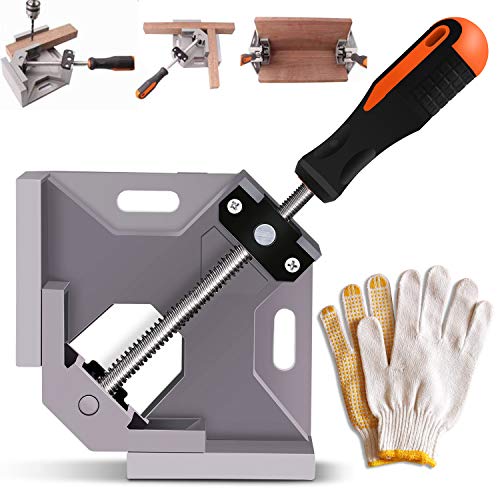 Frylr Heavy Duty 90 Degree Angle Clamp, Swing Jaw, Corner Clamp