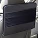 Zone Tech Car Eating Laptop Backseat Organizer Tray- Multifunctional Car Food/Tablet Foldable Holder Desk- Car Table w/Storage Pockets, Drivers/Passengers Kids Travel Accessories- Perfect on Trips