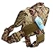 Lifeunion Tactical Dog Vest Nylon Patrol Waterproof K9 Service Dog Vest Harness for Training Hiking Outdoor Sports(AOR1,L)