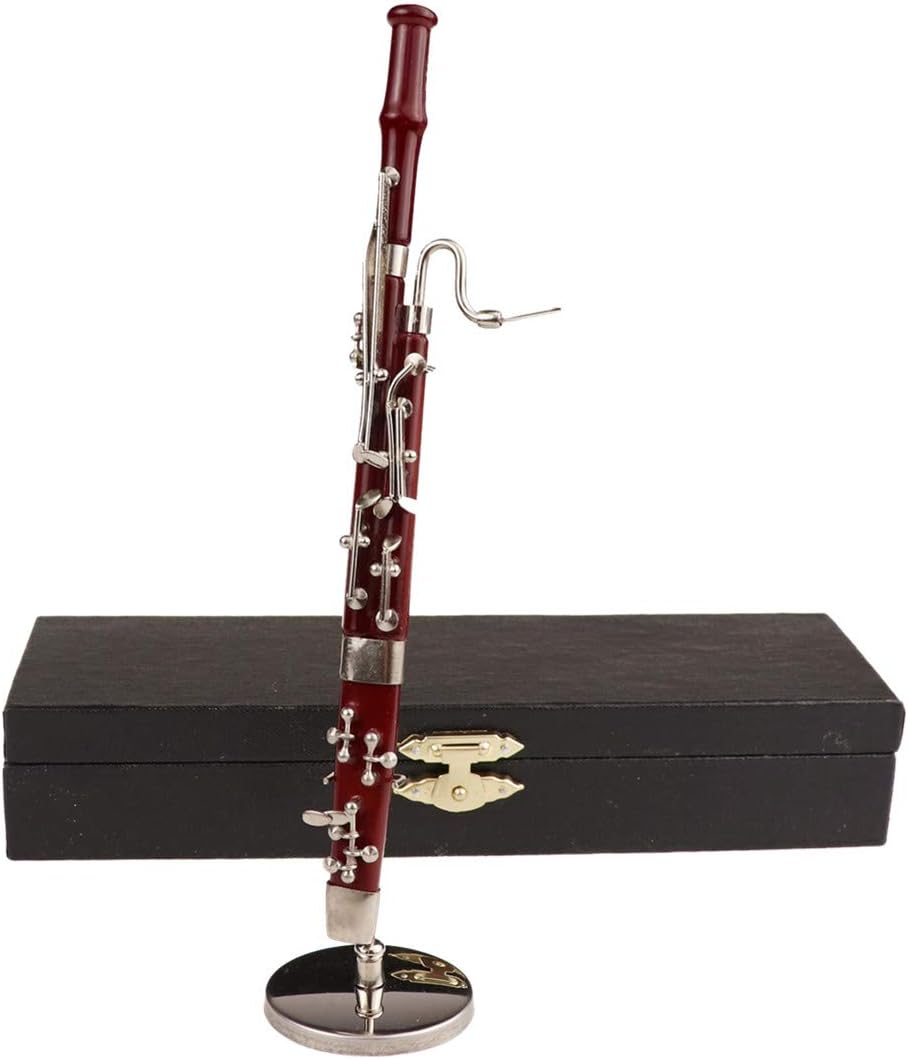 Dselvgvu Miniature Bassoon with Stand and Case Mini Musical