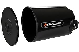 Celestron – Aluminum Telescope Dew Shield with Cover Cap – Fits 8” Schmidt Cassegrain, EdgeHD, and RASA telescopes