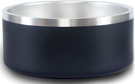 Download Kitchen Dining Jaoul Premium 304 Stainless Steel Dog Bowls 32 Oz Anti Slip Pet Bowl For Medium Small Dogs Pet Feeder Cat Water Bowl No Spill Amazon Com