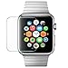 42mm Apple watch screen protective film - YiYiYi [2 bags] tempered glass screen protective film, anti-foam, scratch [cover only flat area]