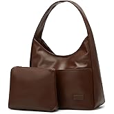Women Tote Handbags Chic Vegan Leather Tote Bag Purse Stylish Casual Trendy Large Soft Shoulder Bag