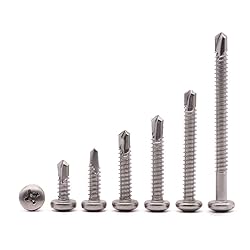#6 x 1/2" (100 pcs) Pan Head Self Drilling