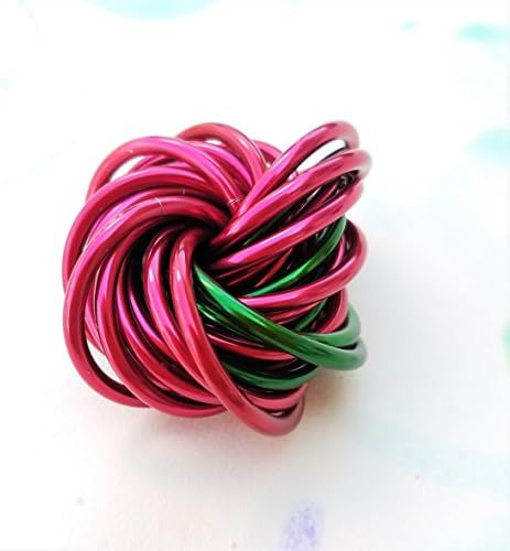 Möbii Apple, Medium Mobius Fidget Toy, Teacher Appreciation Gift, Stress Ball, Discreet and Quiet Classroom Fidget