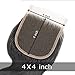DMS Body Wave Human Hair Lace Closure 4x4 Free Part Swiss Lace Closure 12A Brazilian Virgin Hair Top (12 Inch)
