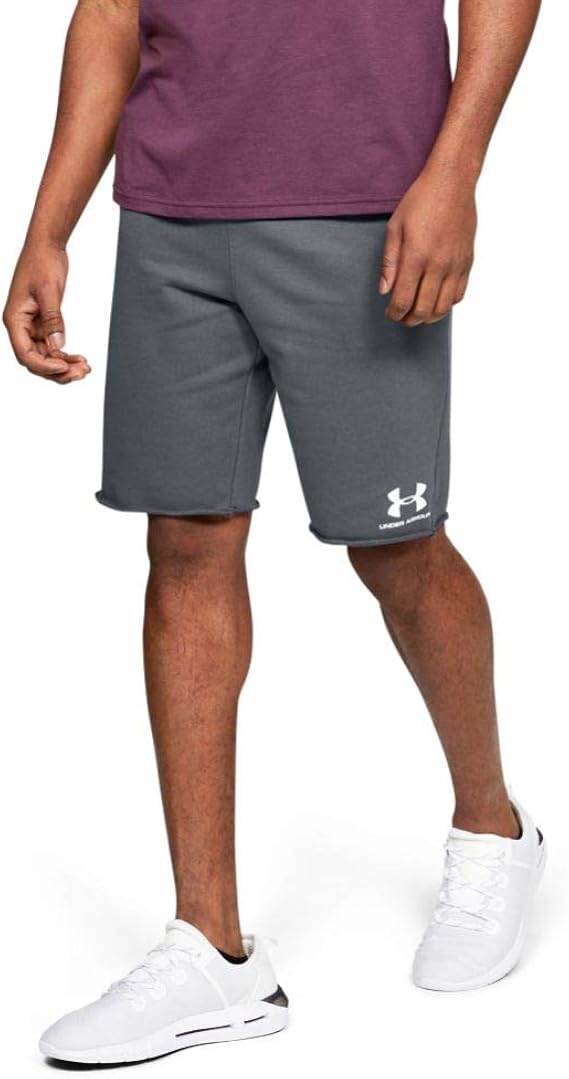 under armour men's terry shorts