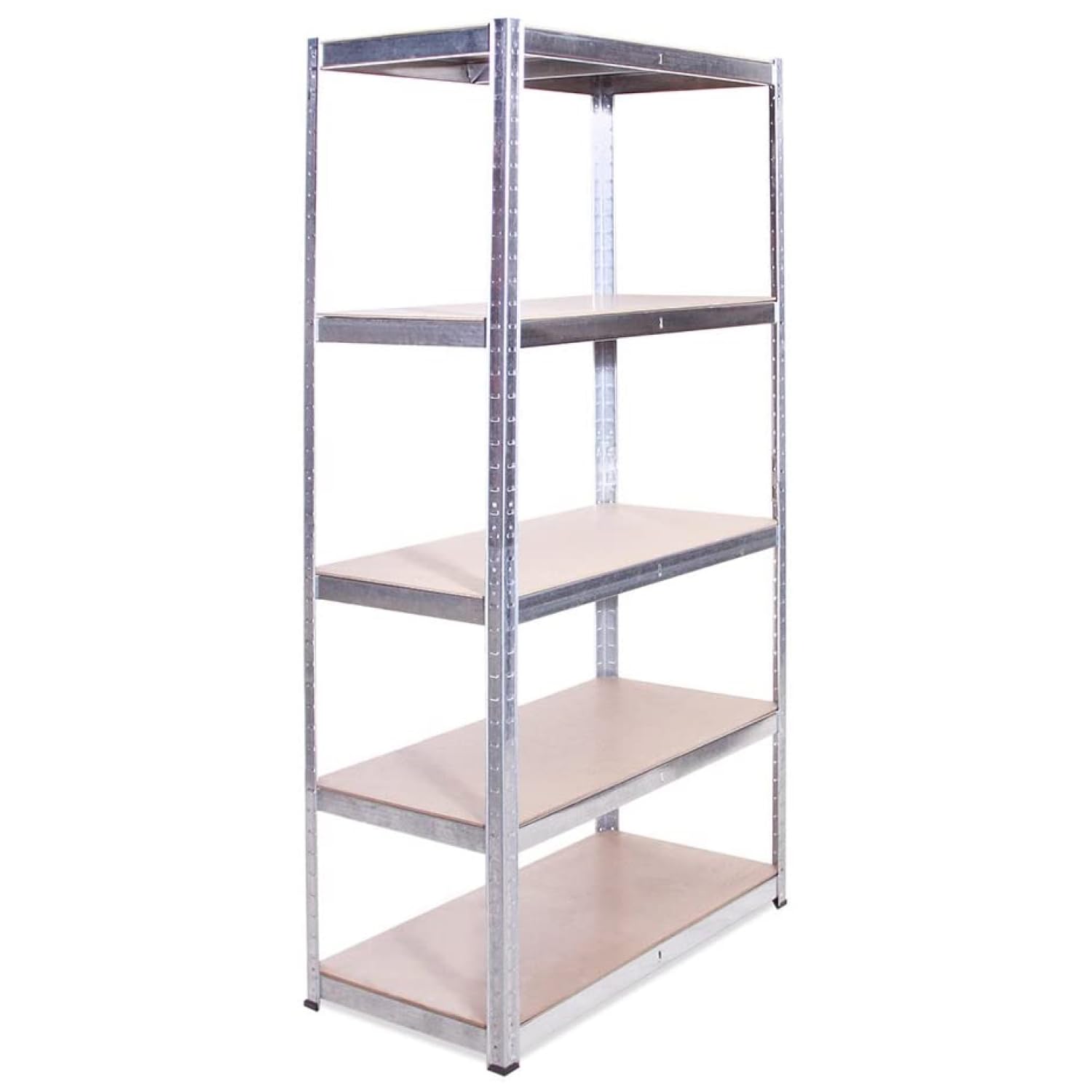 G-Rack Garage Shelving Unit: 180cm x 90cm x 45cm | Single bay, Galvanised 5 Tier Unit | 175kg Load Weight Per Tier (875kg Per Unit) | Home, Office, Garage or Business Use | 5 Year Warranty — image 1