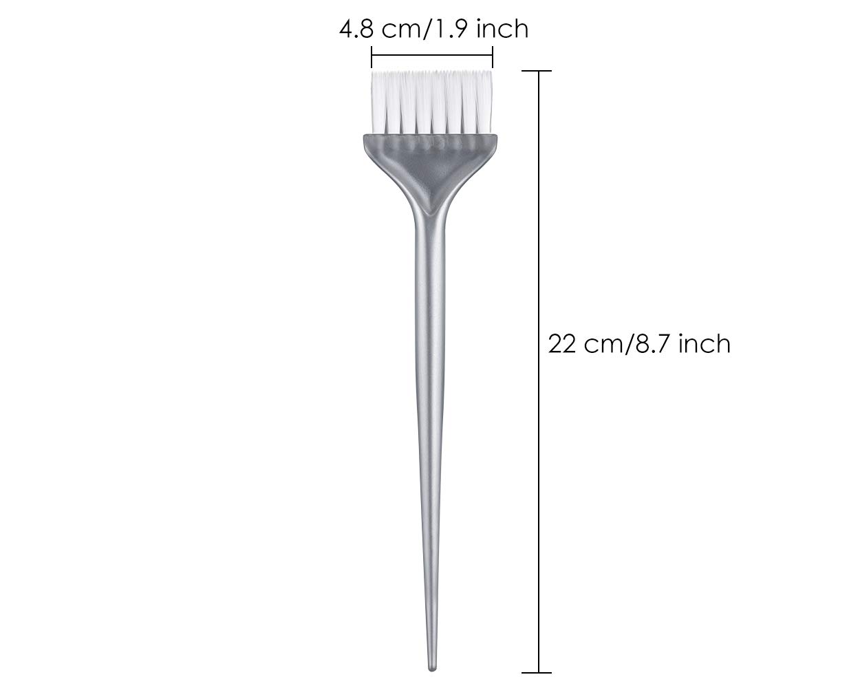 DS. DISTINCTIVE STYLE Hair Dye Applicator Brushes 5 Pieces Long Handle Soft Bristles Hair Coloring Kit Salon Hair Bleach Tinting DIY Tool : Beauty