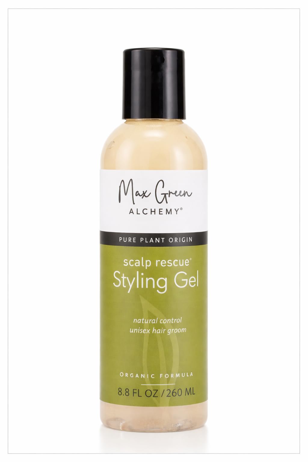 Scalp Rescue Styling Gel, Organic Unisex Formula Controls Frizz and Fly Away Hair, Curly Hair Community Favorite Gives Flexible Natural Hold, Fights Humidity, Alcohol Free & Water Based (260 grams)