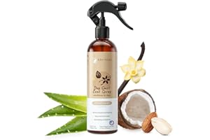 kin+kind Dog Deodorizing Spray - Safe, Natural, & Easy to Use Pet Odor Eliminator - Premium Dog Detangler Spray Formula Made w/Aloe - Dog Deodorizer for Smelly Dogs Made in The USA (12 fl oz)