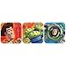 Toy Story Party Supplies Pack for 16 Guests: Straws, Dessert Plates, Beverage Napkins, Cups, and Table Cover