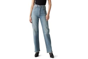 Levi's Womens Ribcage Straight Full Length Jeans