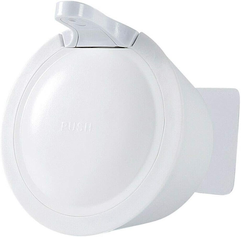 Soap Dispenser, SHUDAGE 350ml Wall Mounted Soap Dispenser Press Liquid Container for Kitchen Bathroom ,Punch-free Design, Easy to Install (White)
