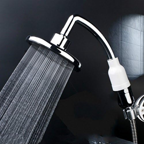 6 Inch Spa Water Saving Anion Filter Shower Head Super Boost Anti-Stone Water Filter Rainfall Shower Overhead Handheld Shower