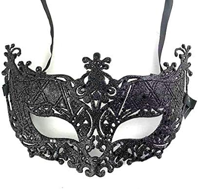 Allsorts Venetian Black Filigree Masquerade Ball Mask Party Fancy Dress Christmas Amazon De Bekleidung