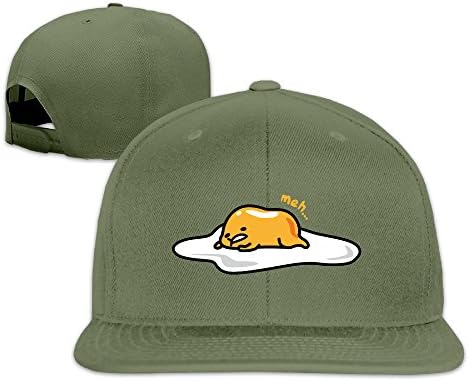 Unisex Gudetama Meh Funny Baseball Caps