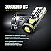SiriusLED Extremely Bright 3030 Chipset LED Bulbs for Car Interior Dome Map Door Courtesy License Plate Lights Compact Wedge T10 168 194 2825 Xenon White Pack of 10thumb 4