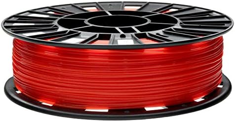 REC PLA Red 3D Printing Filament, 2.85 mm, 2 kg