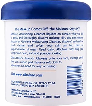 albolene moisturizing cream