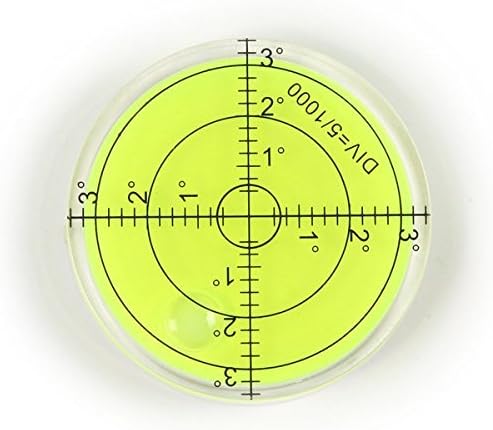 60mm Bubble Degree Marked Surface Spirit Level for Camera and Other Adjusting Tool