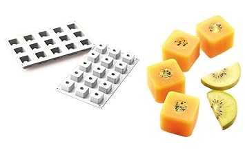 Takestop® Molde Moldes Sushi Maki 15 Cavitacion- CAVITA Cubo 35 x ...