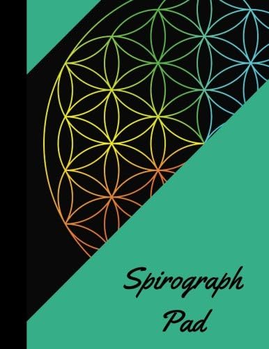 Spirograph Design Pad 3: Notebook/Journal: BLANK Spirograph Art Series/ Kids Art (Coloring Book Pad/Art Journal) Paperback – January 14, 2018