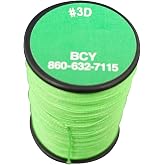 BCY 3D End Serving Bow String, Neon Green, 120 yd