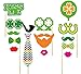 St. Patrick's Photo Booth Props, Supoice Irish Photo Props Creative Toy for Celebrate St Patty's Day Party 28Pcs